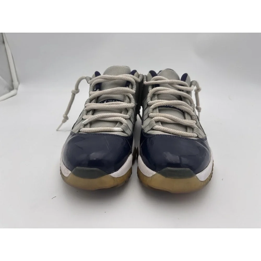 Nike Air Jordan 11 Retro Low Georgetown Mens US‎ 8 Gray Blue Shoes Sneakers